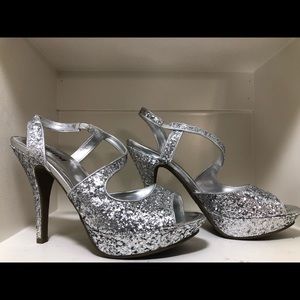 Sparkly heels